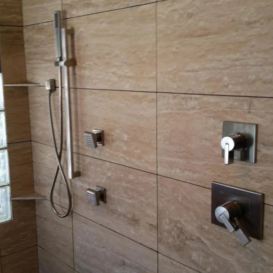Shower fixture installation for Gas Line Repair in Amory